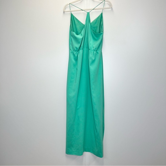 NWT J. Crew Factory Maxi Dress Size 14 Racerback Spaghetti Strap Formal Party - Picture 4 of 8